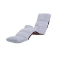 thumbnail image 2 of Silla de Suelo Ajustable, Silla Reclinable, Asiento Individual Plegable, Sofá Perezoso, Tumbona Interior, Sofá para Sala de Estar Interior C, 2 of 8