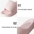 thumbnail image 3 of Dinheiro Cloud Slides para mujeres y hombres Zapatillas Cómodas Cloud Sandalias suaves Zapatos de ducha acolchados, 3 of 5