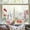 Floral Feast, variant on PETGLE Window Privacy Film,Colorful Floral Window Stickers,Removable DIY Bouquet Static Clings, Decals for Home School Office Party Supplies, Woven Void, 17.5" x 78.7"