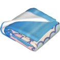 Anime Cartoon Blanket Little Twin Stars Pink Soft Plush Fuzzy Throw