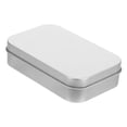 thumbnail image 6 of ETHZZLE Stylish Plated Silver Rectangular Tinplate Box for Candy and Jewelry Storage Use, 6 of 8
