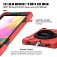 thumbnail image 5 of Galaxy Tab A 8.0 T290 Case, Shockproof Heavy Duty Impact Drop Protection Case Cover for Samsung Galaxy Tab A T290/T295/T297 SM-T290 SM-T295 SM-T297,Red, 5 of 9