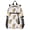 Capybara Tulip Love Heart, variant on JIALIOU 14" Laptop Backpack Waterproof Airline Approved Stylish Casual Daypack for Travel Business College Work, Flamingo Balloon Rainbow