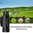 thumbnail image 4 of TIMIFIS Monocular 12 X 50 Monocular For Adults High Definition Large Field Of View Monocular For Bird Watching Animals Viewing Outdoor Sports Game Concerts ummer, 4 of 8
