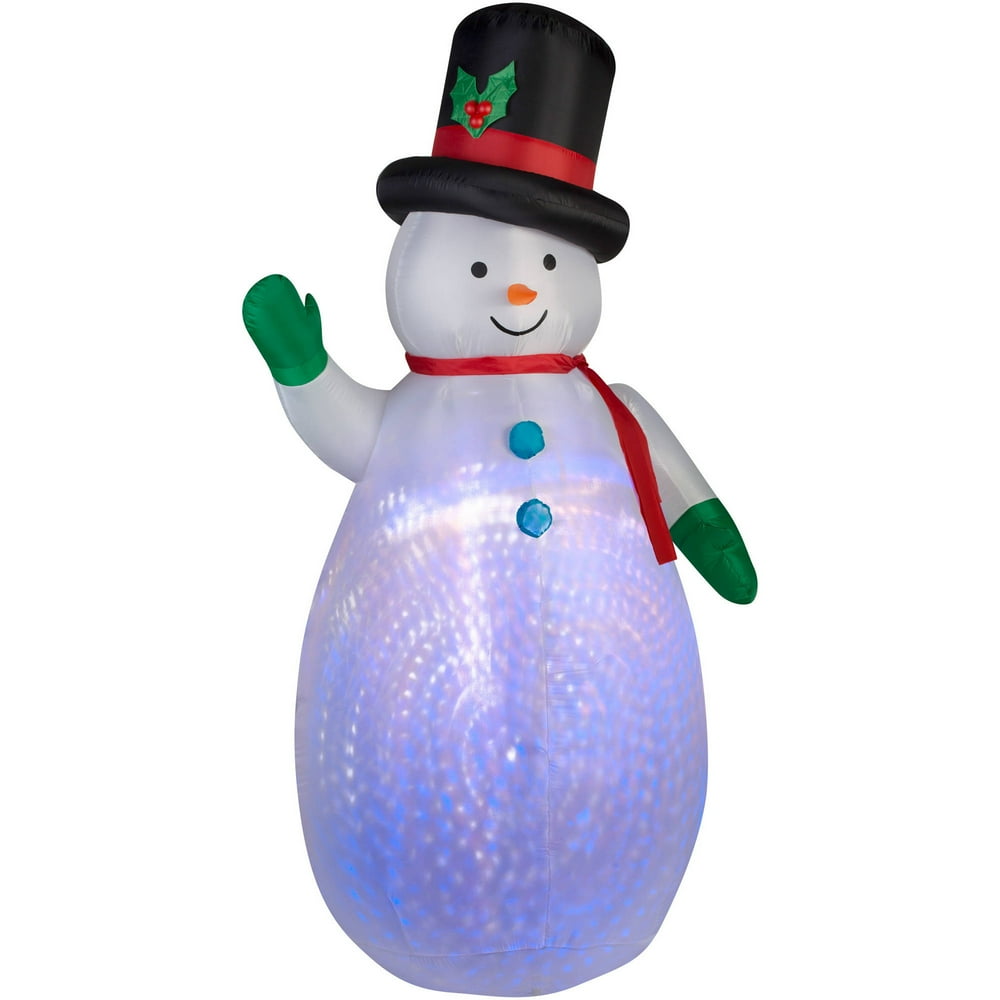 Gemmy Airblown Inflatables Christmas Inflatable 7.5' Projection Swirl