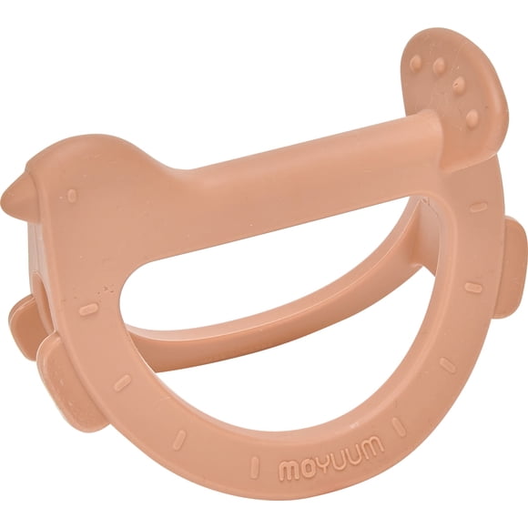 Balancín de silicona MOYUUM Teether Toy para bebés de más de 3 meses