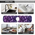 thumbnail image 6 of 2 Pack Faucet Mat Splash Guard for Kitchen Sink, Purple Lightning Thunder Bolt 14x5 Inch Super Absorbent Microfiber Sink Protector Mat, Kitchen Sink Mat Machine Washable Kitchen Sink Accessories, 6 of 7