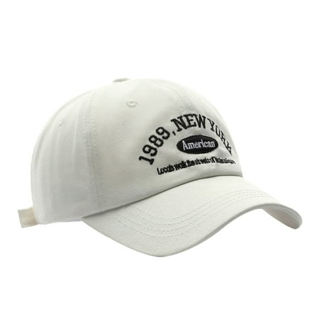 Mens Harajuku Embroidered Baseball Cap Vintage Streetwear Sun Visor Adjustable Outdoor Trucker Hat