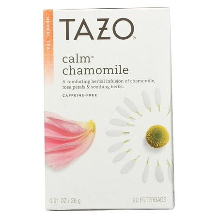 Tazo Tea Herbal Tea - Calm - Pack of 6 - 20 Bag