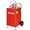 Red, variant on VEVOR 30 Gallon Gas Caddy , Fuel Storage Tank on 2 Wheels, Portable Gas Caddy with Manuel Transfer Pump, Gasoline Diesel Fuel Container for Cars, Lawn Mowers, ATVs, Boats, More, Red