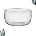 thumbnail image 2 of Monyance Salad Bowl Glass Glass Salad Bowl Transparent Heatproof Fruits Dessert Storage Bowl for Home Store (300ml)(4.06X4.06X2.56Inches), 2 of 11