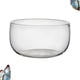 thumbnail image 2 of Tazón de vidrio para ensalada Tazón de almacenamiento de postre de frutas transparente a prueba de calor para tienda en el hogar (300 ml), 2 of 8