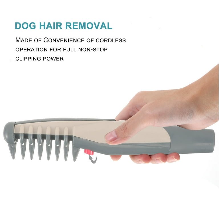 Cat Trimmers for Matted Hair No Dead Angle Razor Pet Hair Razor Pet Hair Shaver Hair Removal Device Size 1 Gray