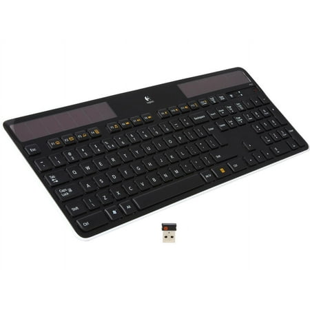 UPC: 0097855071613 | Logitech K750 Wireless Connectivity Solar Keyboard- USB Interface – Black