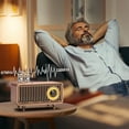 thumbnail image 2 of Retro Bluetooth Speaker, Portable FM Radio, Wireless Shortwave Radio with U Disk/TF Card/Aux Music Player Function, Retro Radio Speaker for Home, Office Decor, 2 of 7