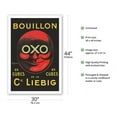thumbnail image 2 of OXO Brand - Bouillon Stock Cubes - Liebig Co. - Vintage Advertising Poster by Leonetto Cappiello c.1911 - Fine Art Matte Paper Print (Unframed) 30x44in, 2 of 4