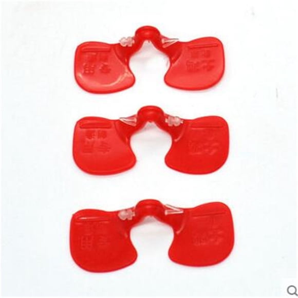 Jinsinto Lunettes Anti-Pipi pour Poules Sans Boulon Outil de Pipi pour Poules Équipement Agricole 7.8cm