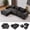 Black, variant on BSHTI Foldable Wave Star Modular Sofa, Chenille Fabric, 4-in-1 Modern Couch for Living Room, Modular Sectional Sofa with Chaise, Free Combination 3 Seater Sofa, Grey