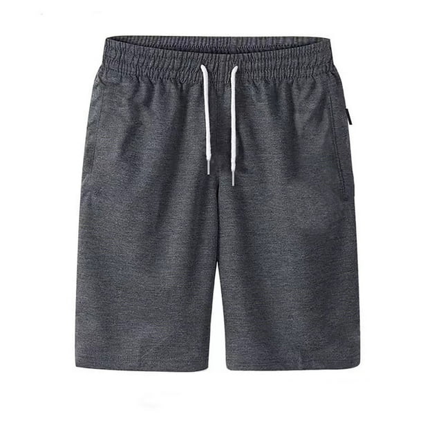 Pantalones cortos para hombre: pantalones de chándal holgados para la playa y para llevar en verano de forma informal