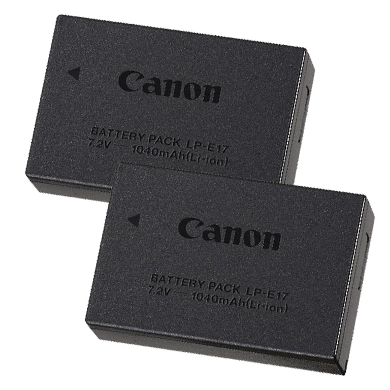 Canon EOS RP ※バッテリー2つ付き(LP-E17) Canon LP-E17 Rechargeable Lithium-Ion Battery 2 Pack for Canon EOS
