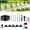 16.4Ft Set (16.4Ft hose + 5 Nozzles), variant on 360° Bendable Drip Irrigation Kit Automatic Irrigation System for Garden, Automatic Watering System with Adjustable Nozzles for Raised Beds & Gardens