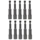 thumbnail image 1 of 10x De Destornilladores Para Tuercas Adaptador De Enchufe Adaptador De Accionamiento Cuadrado Taladro De 7 Mm, 1 of 9