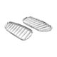 thumbnail image 3 of 2 piezas Grillas delanteras Accesorio automático 51117117758 Accesorios Piezas prácticas Reemplazos de reemplazos de rejillas de riñón para Z4 E85, 3 of 8