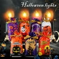 thumbnail image 3 of 50Pcs Halloween Candy Bags Drawstring Design with Halloween Element Patterns Delicate Halloween Gift Wrapping Bags, 3 of 6
