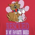 thumbnail image 3 of CafePress - Rescued Is My Favorite Breed T Shirt - Men's Classic Graphic Cotton T-Shirt, 3 of 4