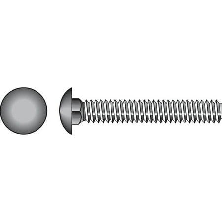 

Hillman 240018 0.25 x 1.5 in. Zinc Plated Carriage Screw - Pack of 100