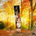 thumbnail image 6 of Watercolor Squirrel Fall Garden Stake - 42" Autumn Yard Art, 6 of 7