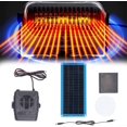 thumbnail image 1 of EGNMCR 30W Portable Solar Panel Solar Panel Heater In Winter Vehicle Petss House Space Heater Heaters Heaters, 1 of 7