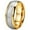 gold, variant on Vintage Tungsten Carbide Fashion Carbon Fibre Ring Wedding Band Meteorites-silver-6