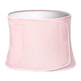 thumbnail image 1 of Cinturón moldeador de cintura para hombre y mujer, faja para el sudor, protección para el abdomen, para entrenamiento de fitness y yoga. Rosa, 1 of 8