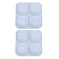 thumbnail image 4 of 2pcs Epoxy Resin Religious Symbol Molds Silicone Mold for Handicraft Jewelry, 4 of 7