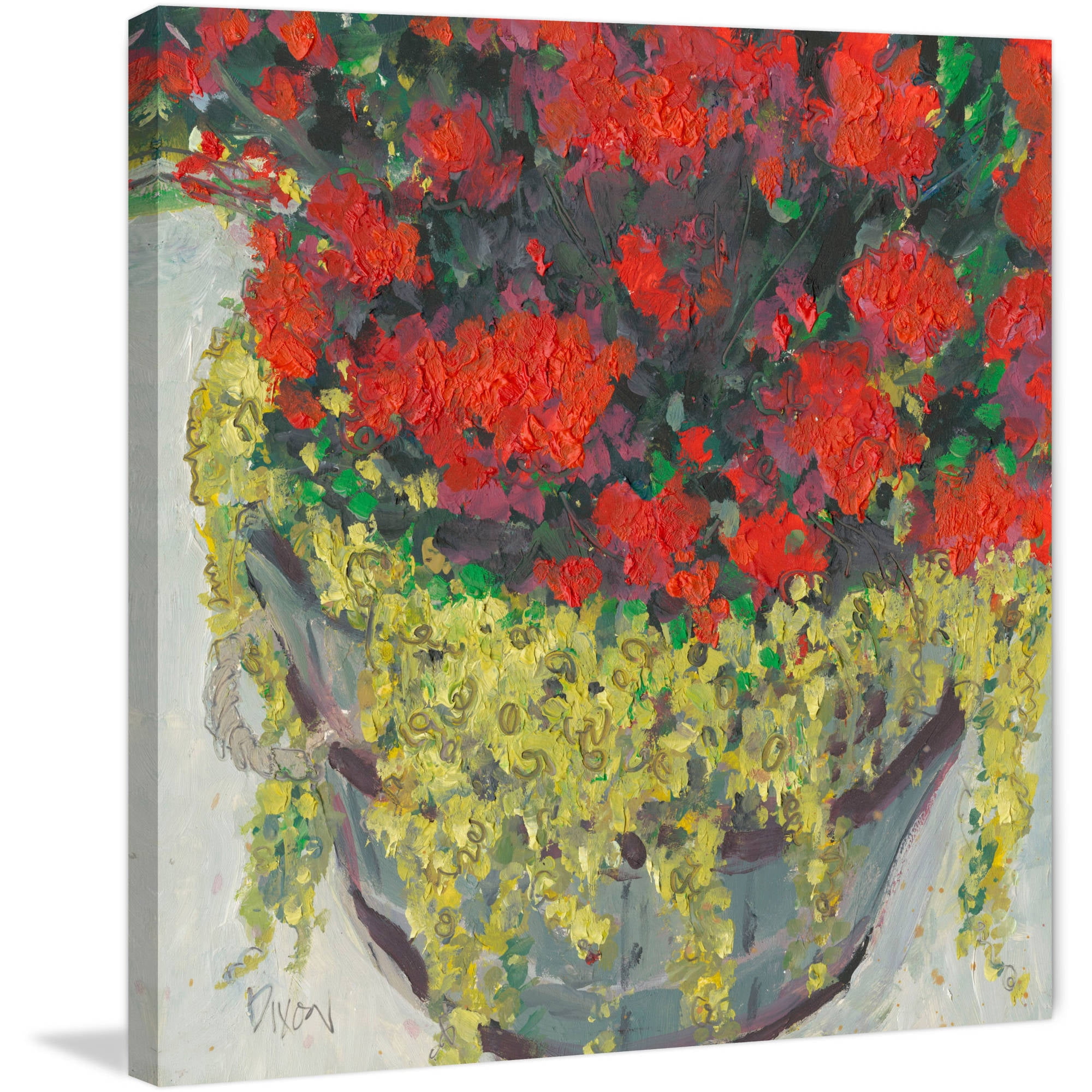 Marmont Hill "Potted Plant III" Painting Print on Wrapped Canvas