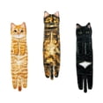 thumbnail image 1 of 3 toallas de mano multiusos con diseño de gato divertido y decorativo para secarse las manos. Estilo A, 1 of 9