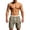 Khaki, variant on Mens Shorts Casual Summer Elastic Waist Drawstring Straight Leg Lightweight Knee Length Athletic Shorts with Pockets