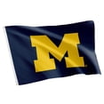 thumbnail image 1 of Bandera de la Universidad de Michigan de Desert Cactus Wolverines UM U of M Banderas 100% poliéster para interiores y exteriores, banderas de 3 x 5 pies (diseño 1), 1 of 5