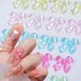thumbnail image 3 of 50 Unids Bolsa De Arcos De Cinta De Gelatina Para Uñas Arte De Decoración Color Transparente, 3 of 4