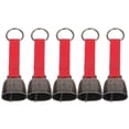 thumbnail image 2 of 5pcs Bear Bell Hiking Warning Bell Vintage Bear Bell Multi-use Bear Bell Camping Bear Bells, 2 of 4