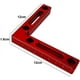 thumbnail image 5 of Herramientas para trabajar la madera, escuadra de sujeción de esquina, aleación de aluminio resistente y resistente a la corrosión con ángulo de precisión de 90 grados para herramientas cuadradas, 5 of 5