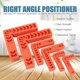 thumbnail image 4 of Angle Brackets for Woodworking Photo Frames Boxes Cabinets or Drawers L Angle Ruler Right Angle Carp, 4 of 5