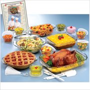 Anchor Hocking Expressions Deluxe 25 Piece Bakeware Set
