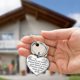 thumbnail image 3 of Llaveros para mujer, llavero de billetera, llavero de auto, lindo llavero para mi mamá, llavero de acero inoxidable para el Día de la Madre, es el regalo para mamá, llavero colgante, 3 of 3