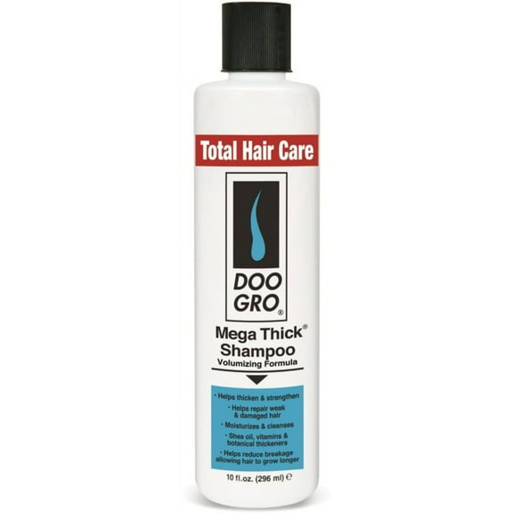 DOO GRO Mega Thick Growth Shampoo, 10 oz (Pack of 2)