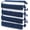 Navy, variant on Utopia Towels Pack of 4 Cabana Beach Towels, Oversized 30 x 60 Inches Cotton Beach Towel Set, Smooth Ring Spun Texture for Pool and Swim Days, Modern Striped Design Bath Towels