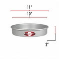 thumbnail image 2 of Fat Daddio's PRD-102 Moule à Gâteau Rond en Aluminium Anodisé avec Fond Plein, 10 x 2 Pouces, 2 of 2
