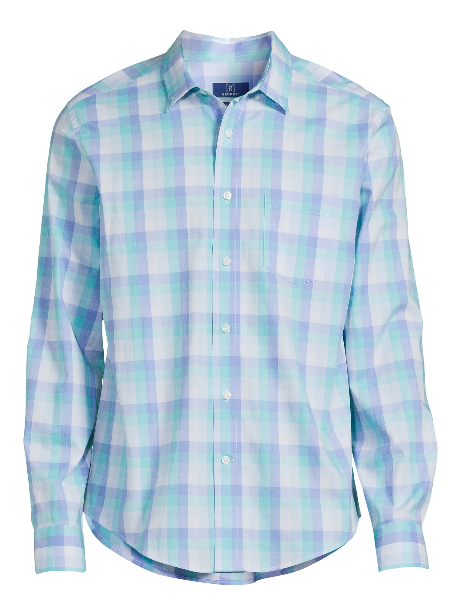 George Men’s Poplin Shirt with Long Sleeves