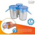 thumbnail image 6 of Kitchen + Home Silicone Stretch Lids - Set of 3 Can and Jar Sized Silicone Food Saver Covers - BPA Free, 6 of 7